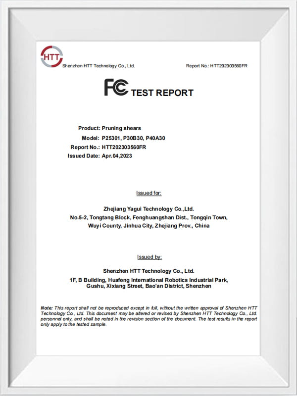 Rapporti FCC