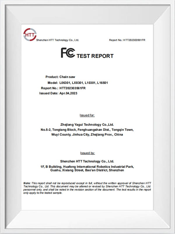 Rapporti FCC